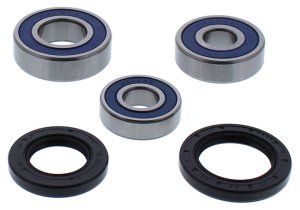 Kawasaki EX400 Ninja Wheel Bearing Kit - Rear - All Balls Racing - ABEC 3 Precision - `18-`22
